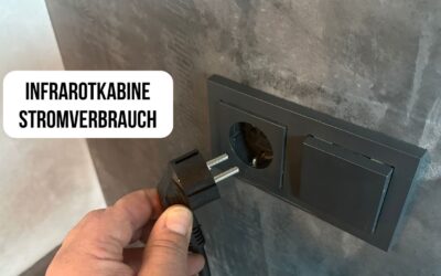 Stromverbrauch Infrarotkabine – Wie hoch sind Stromkosten?