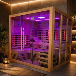 Infrarotkabine mit Sauna 5 Personen